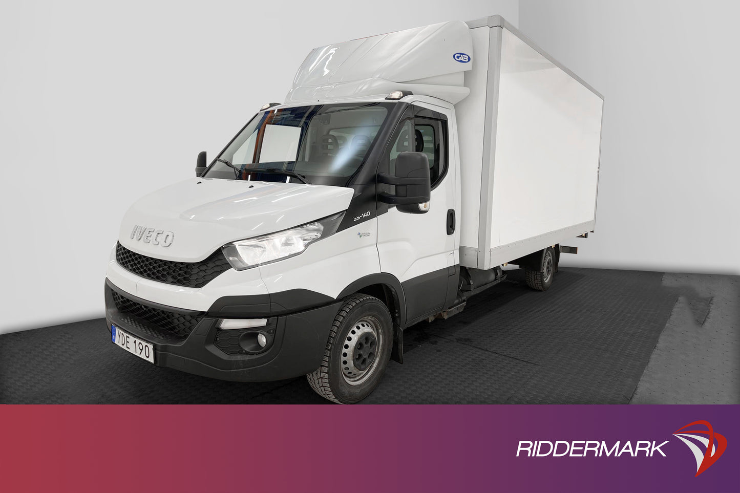 Iveco Daily 3.0 Bakgavellyft 3-Sits B-Kamera 1-Ägare Moms