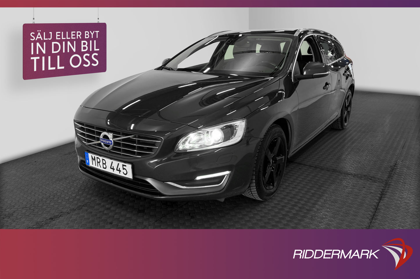 Volvo V60 D4 181hk AWD Summum D-Värm VOC GPS Skinn 1 Brukare