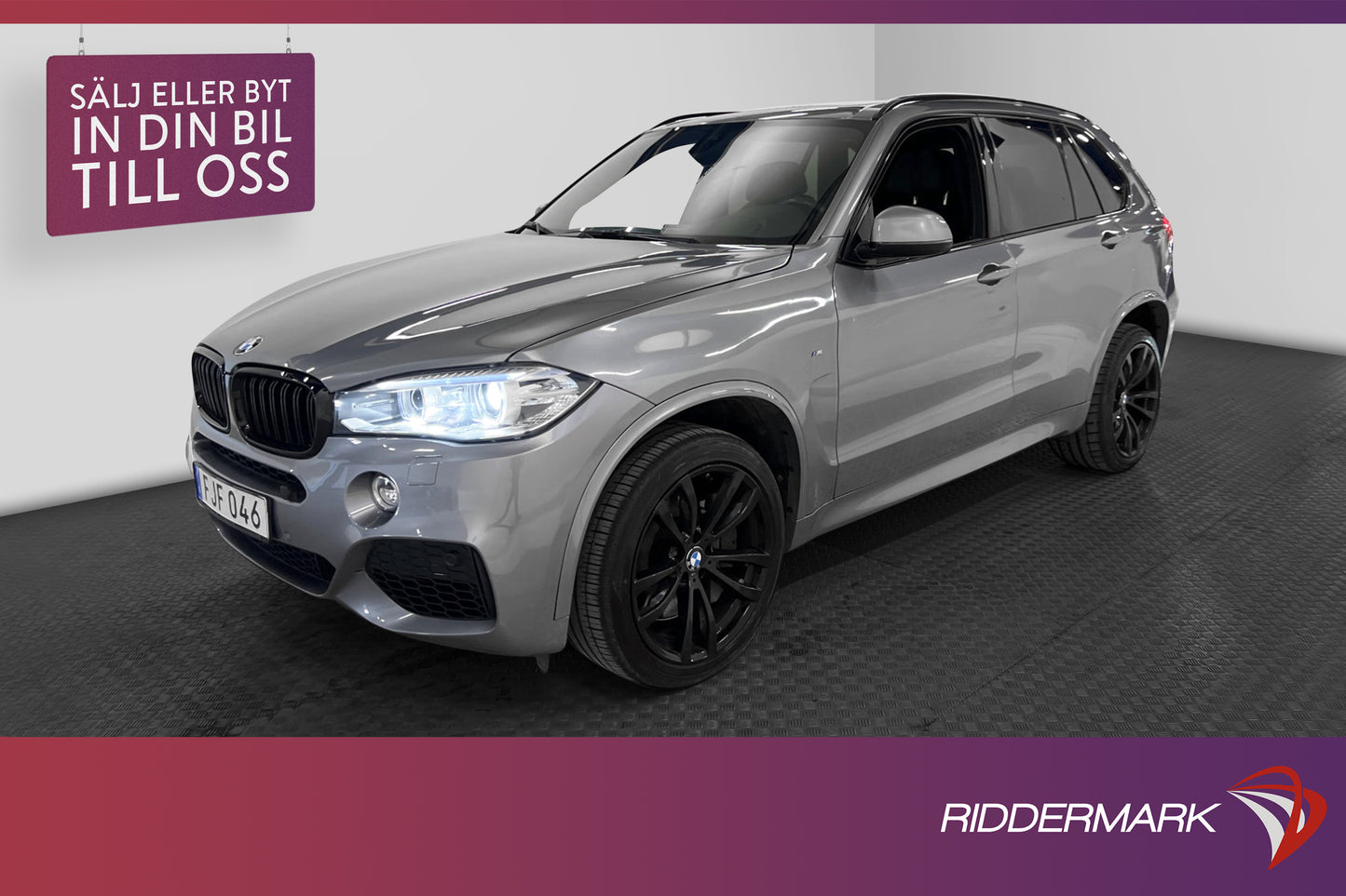 BMW X5 M50d M Sport HuD H/K Navi Pano Skinn Eu6 381hk