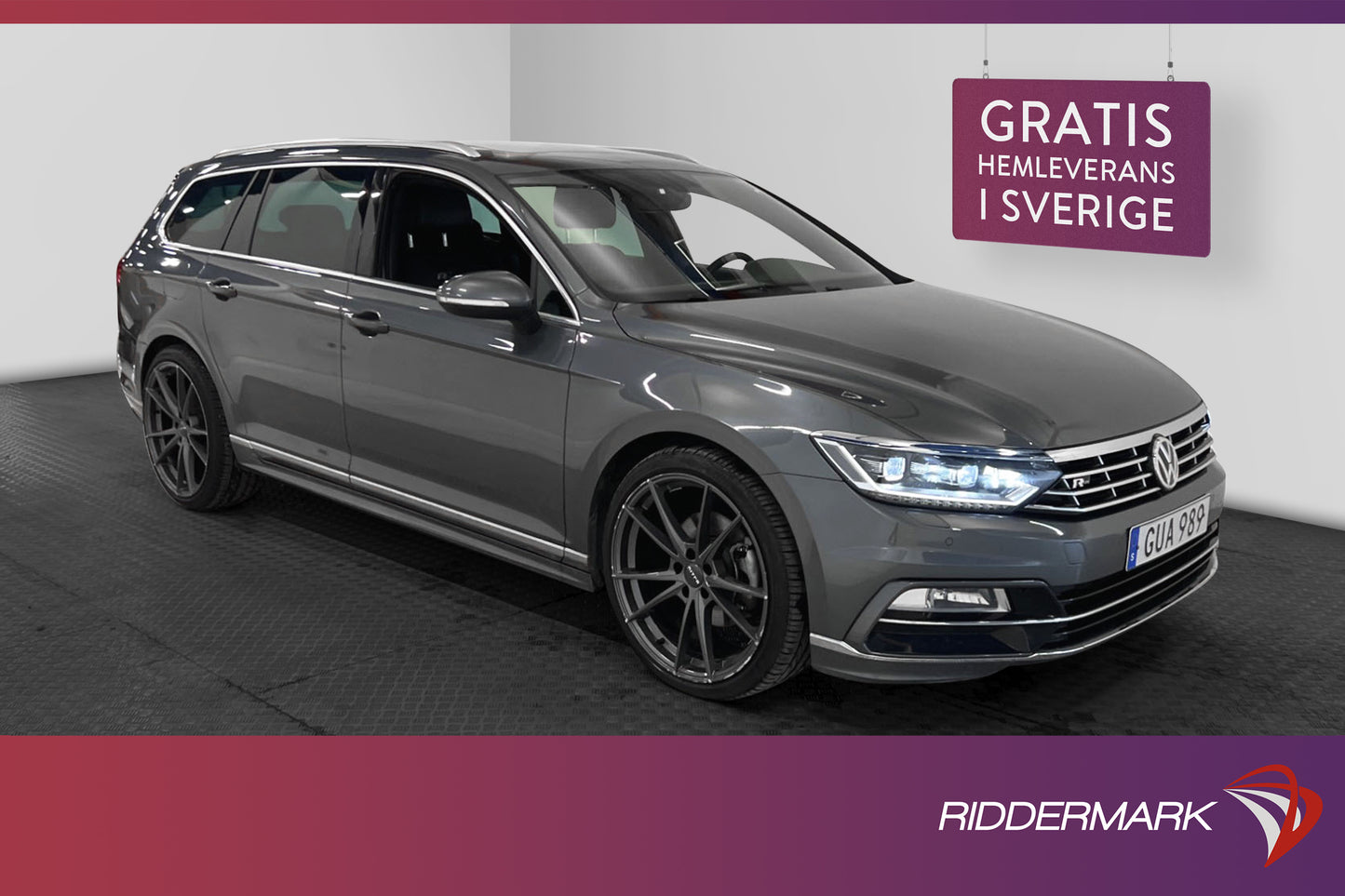 Volkswagen Passat 2.0 190hk R-Line Pano Värmare Skinn Drag