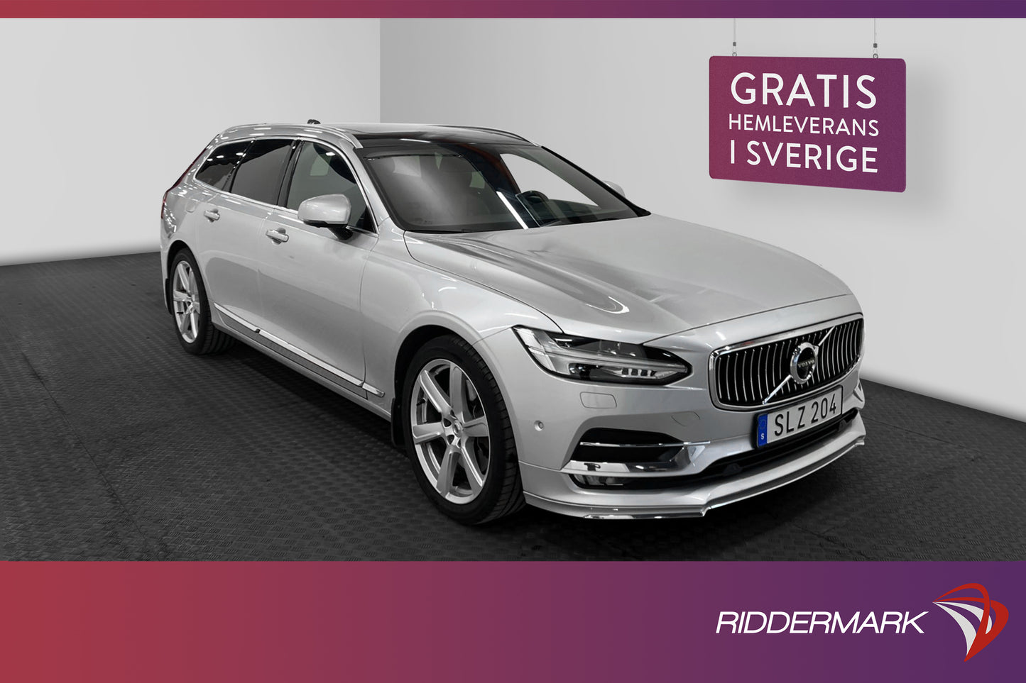 Volvo V90 D5 AWD 235hk Inscription B&W HUD Skinn D-värm Pano