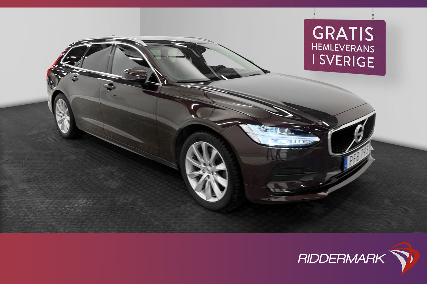 Volvo V90 T4 190hk Advc Edtn VOC B-värme Skinn Rattvärme