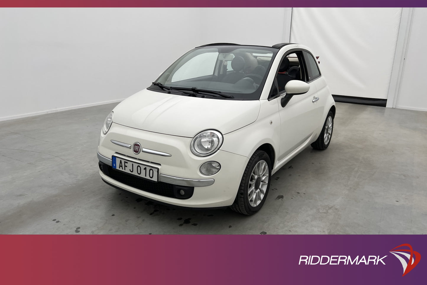 Fiat 500C 1.2 69hk Lounge Sensorer 0,43l/Mil Lågskatt