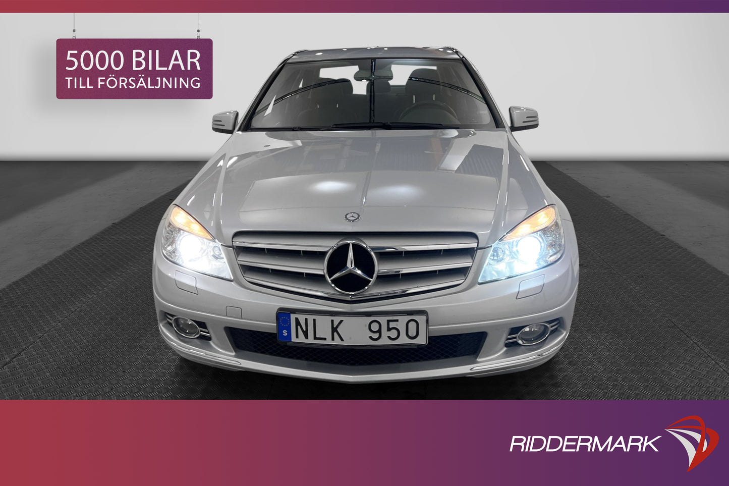 Mercedes-Benz C 180 CGI 156hk Avantgarde H-skinn Välservad