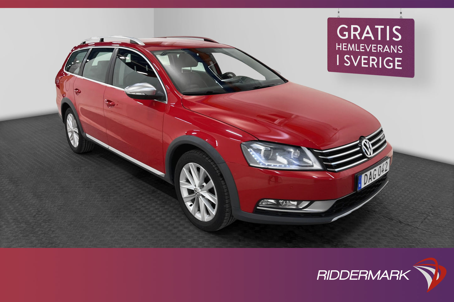 Volkswagen Passat Alltrack 4M 177hk D-värmare Läder Drag