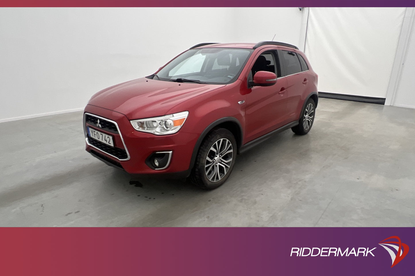 Mitsubishi ASX 2.2 Di-D 4WD 150hk Värm Rockford Kamera Drag