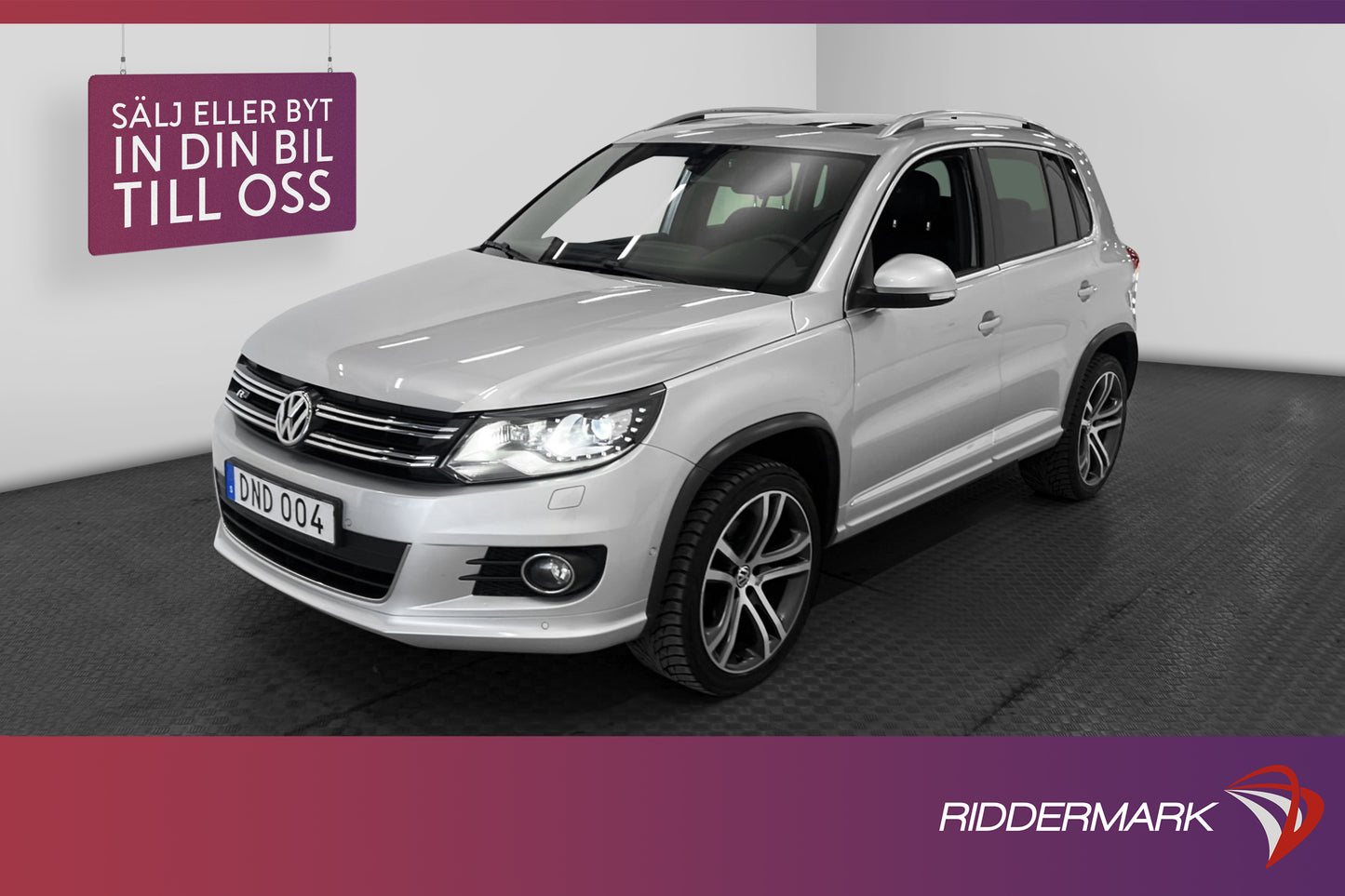 Volkswagen Tiguan 4M 184hk R-Line Pano Värmare Skinn Dragpkt