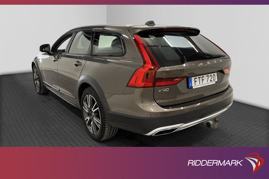 Volvo V90 CC D5 AWD 235hk PRO VOC Pano Värmare Kamera Drag