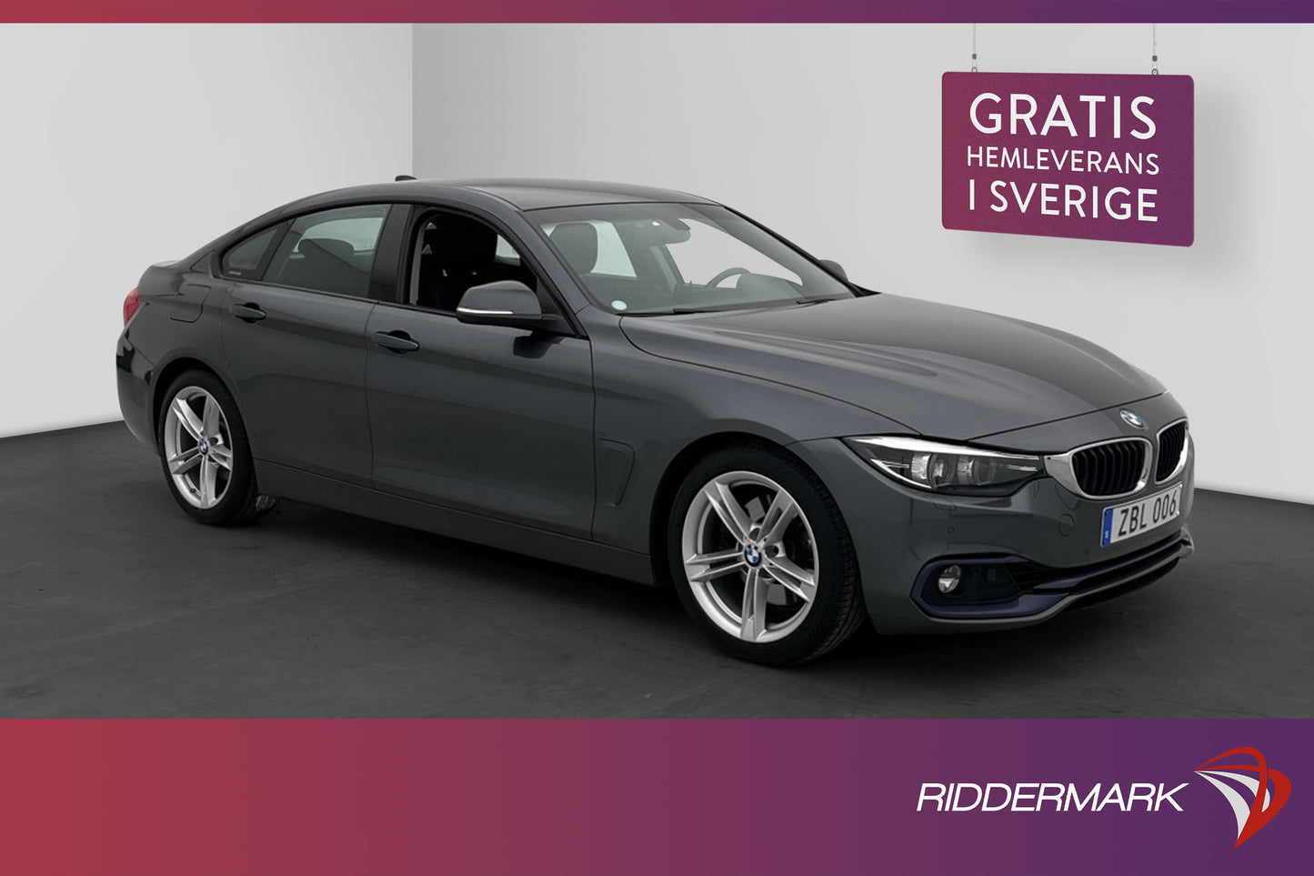 BMW 430 i Gran Coupé 252hk Sport line Navi HiFi Drag MOMS