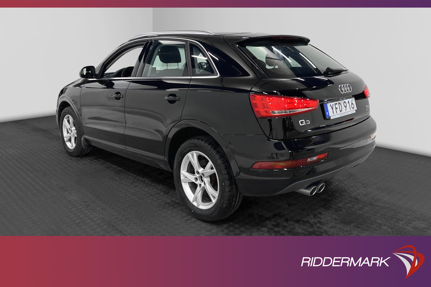 Audi Q3 2.0 TDI Quattro 150hk Proline P-sensorer Nybesiktad