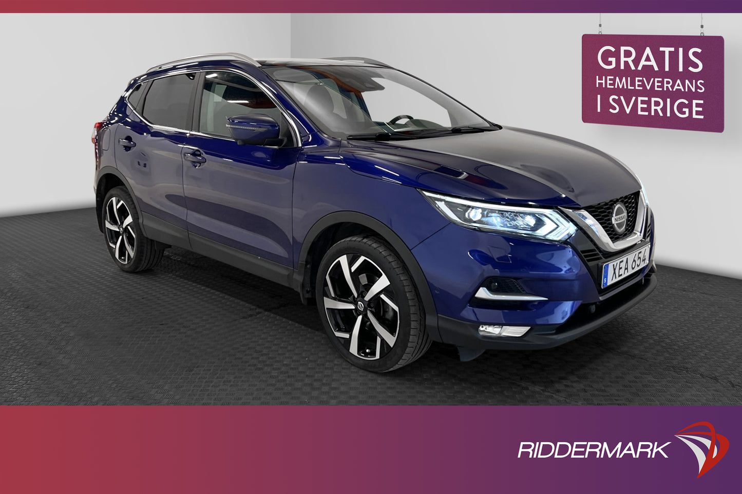 Nissan Qashqai 1.6 dCi 130hk Tekna Pano 360º Kamera Navi