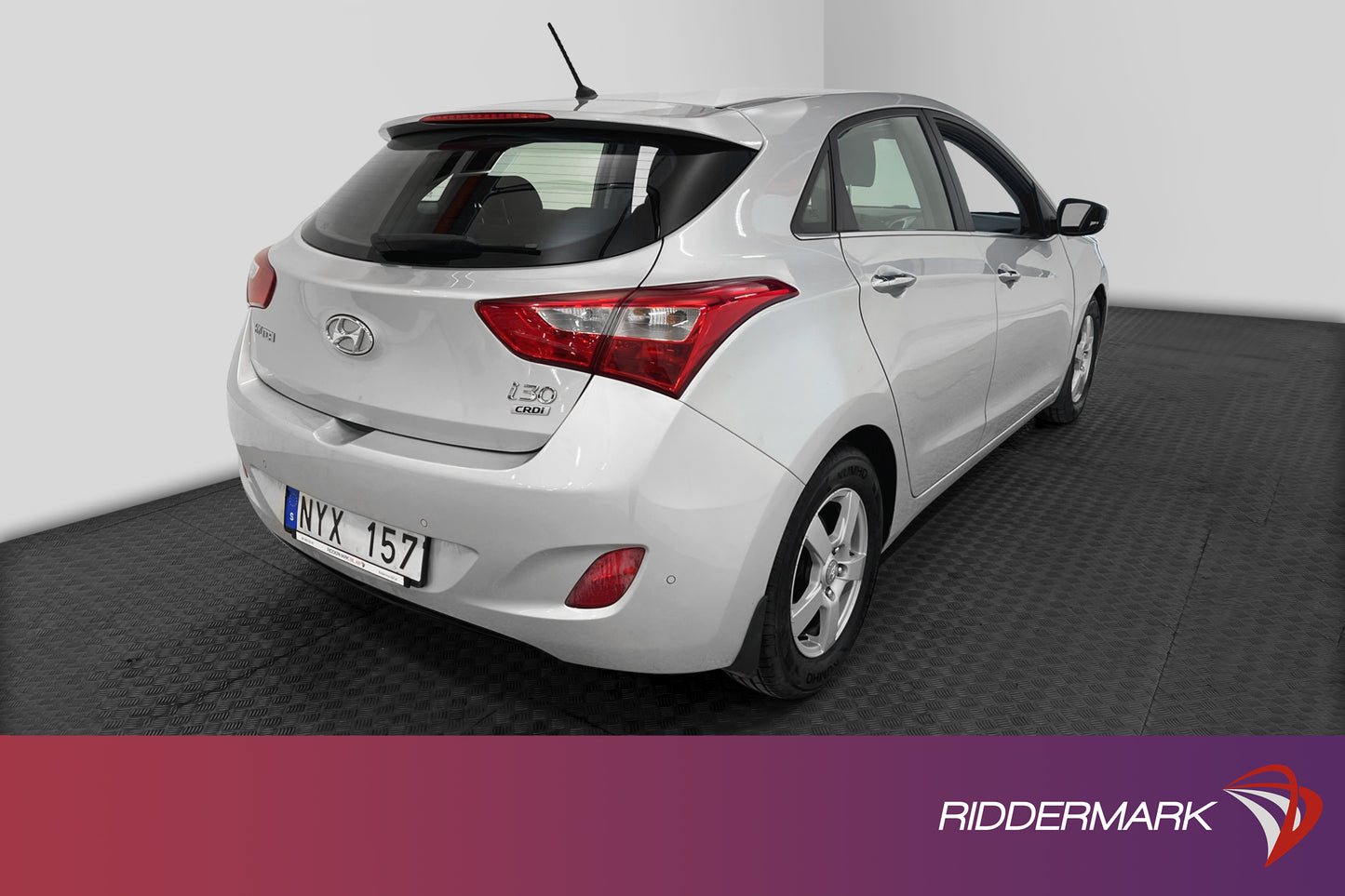 Hyundai i30 1.6 CRDi 128hk Backkamera P-Sensorer BT Nyservad