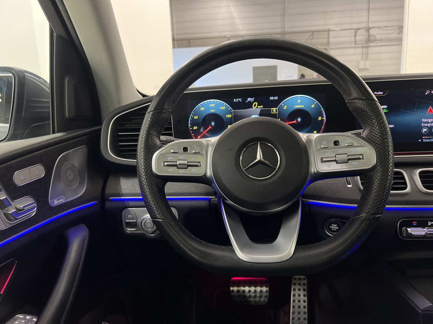 Mercedes-Benz GLE 400 d 4M AMG 7-sits Pano Burmest 360° MOMS