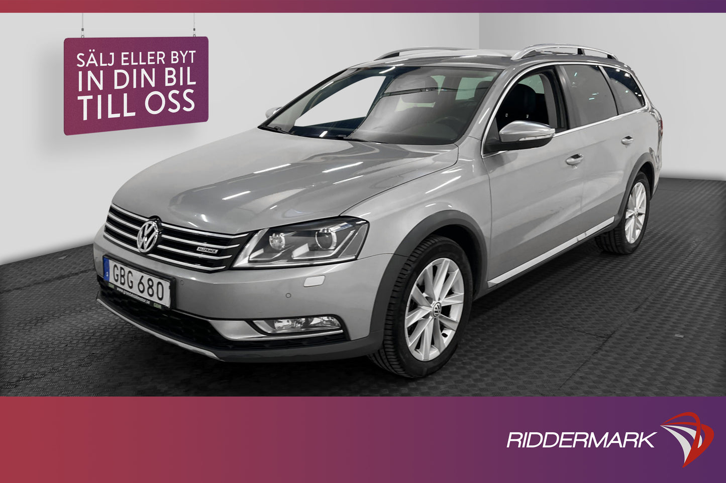 Volkswagen Passat Alltrack 2.0 4M 177hk Premium D-Värm Skinn