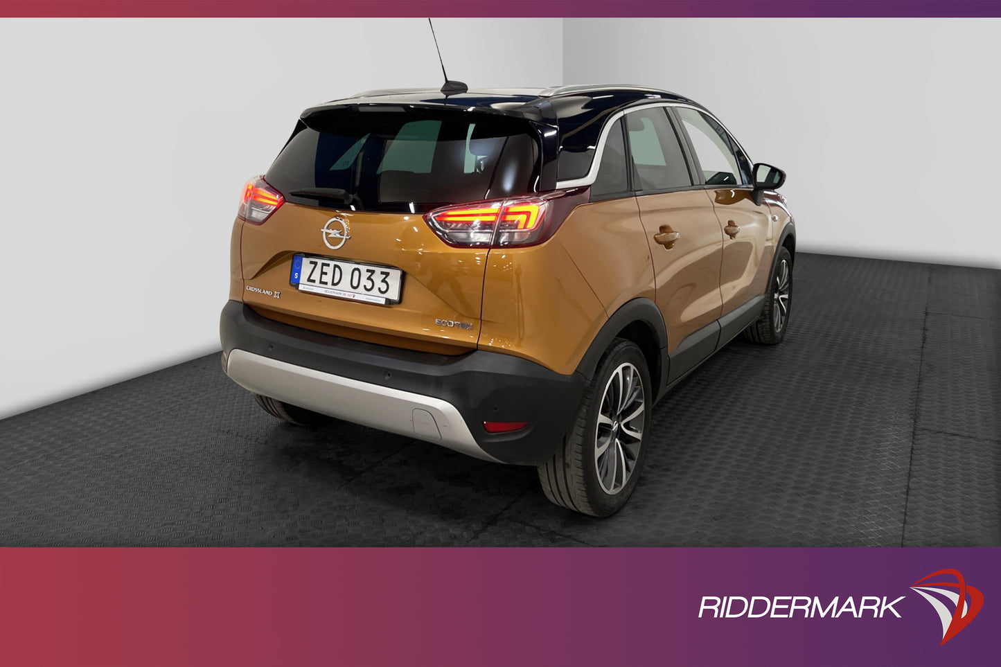 Opel Crossland X 1.2 Turbo 110hk Pano Navi 360-Kam Låg Skatt