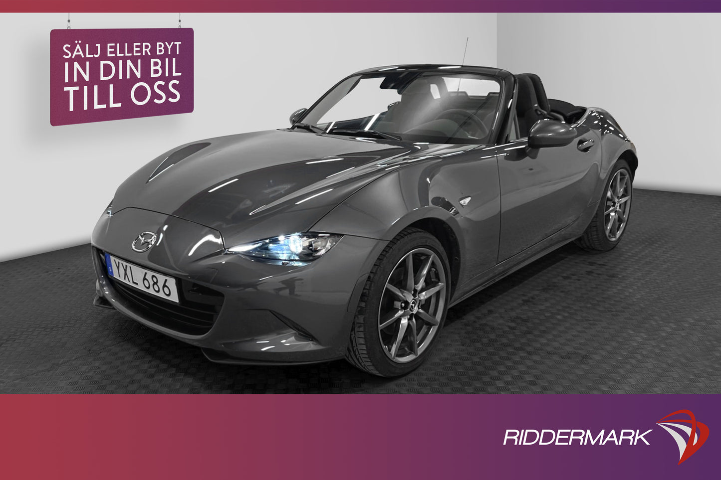 Mazda MX-5 2.0 184hk Soft-top Bose Skinn Keyless Välservad