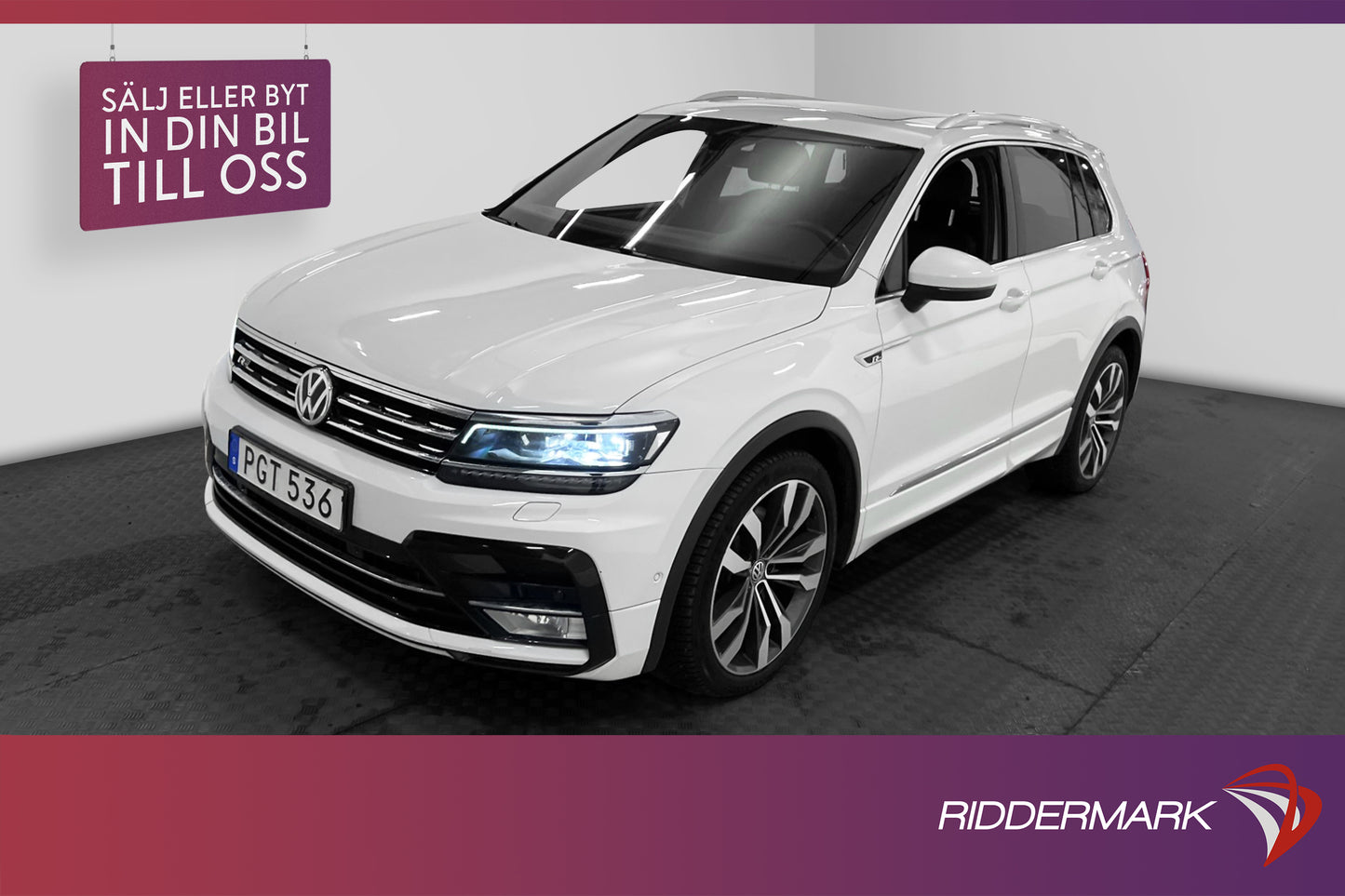 Volkswagen Tiguan 4M 190hk R-line Cockpit Pano Värm Dynaudio