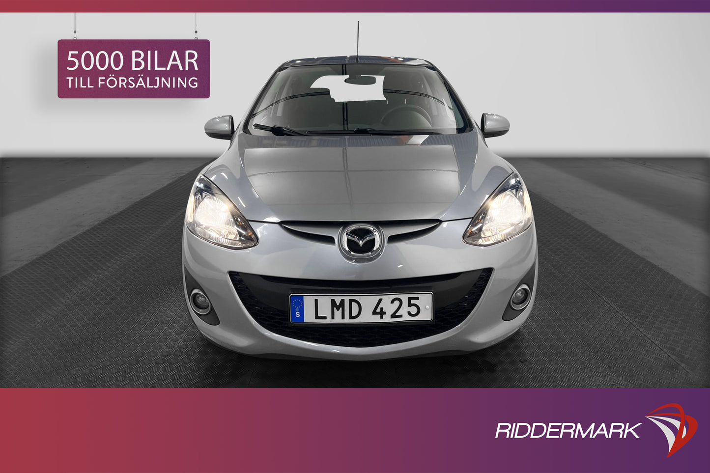 Mazda 2 1.3 MZR 84hk Spirit Navi Touchskärm Sensorer Lågmil