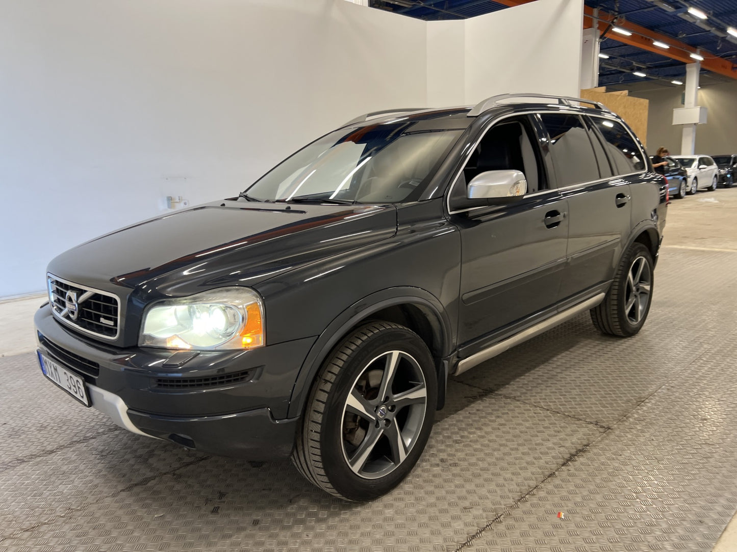 Volvo XC90 D5 AWD 200hk 7-Sits R-Design Skinn Drag