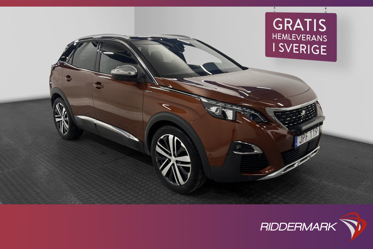 Peugeot 3008 BlueHDi 180hk GT Värm Kamera Navi Drag Välserv