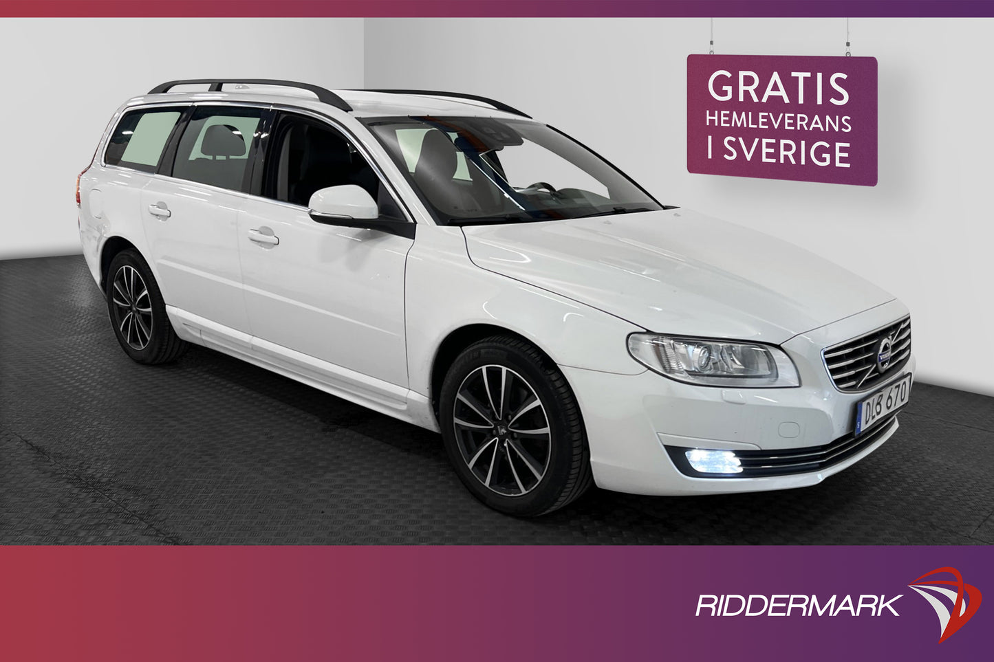 Volvo V70 D4 181hk Momentum VOC Drag Välservad 2-Brukare Eu6