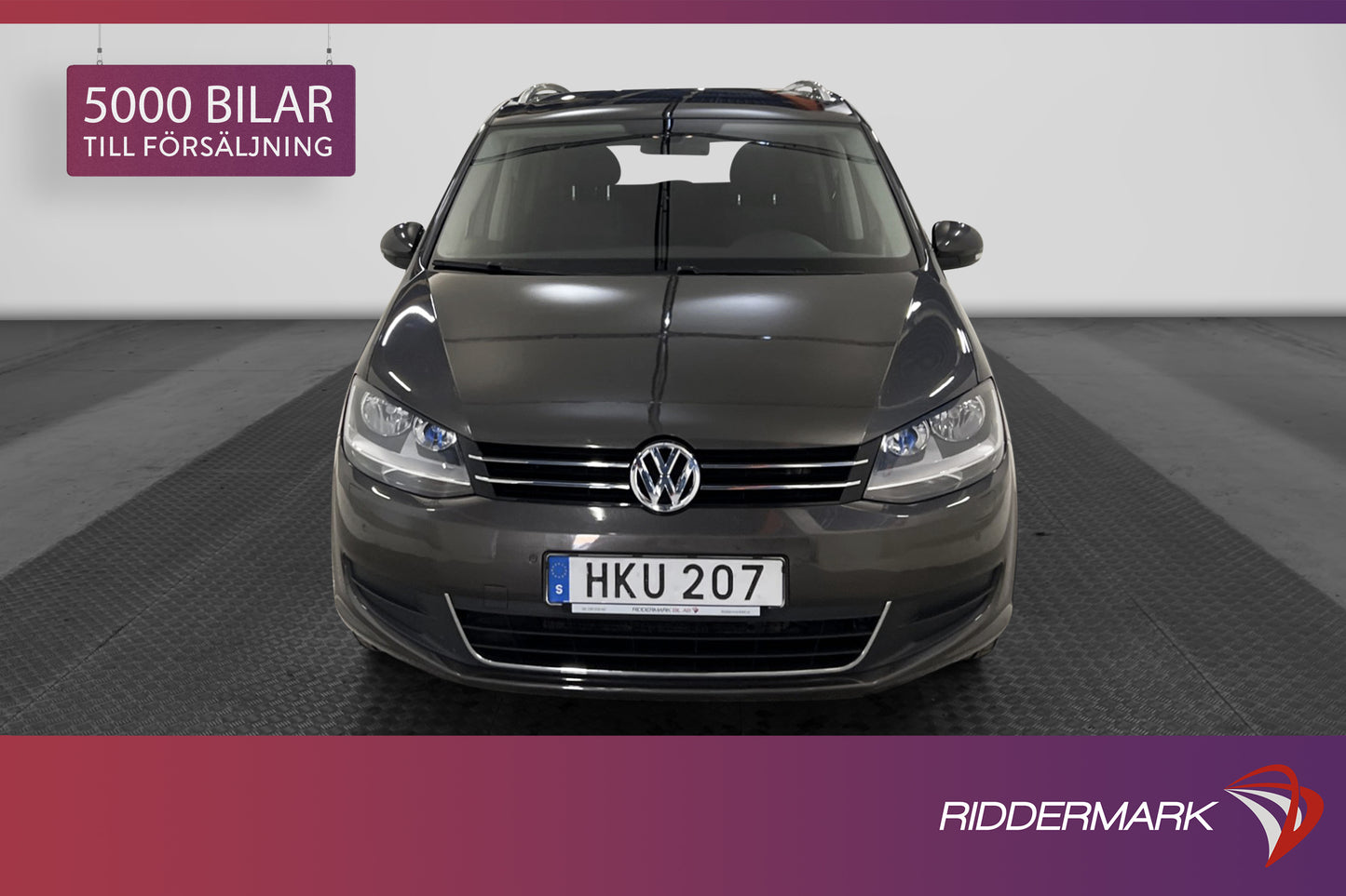 Volkswagen Sharan 2.0 TDI 140hk 7-sits Backkamera Välservad