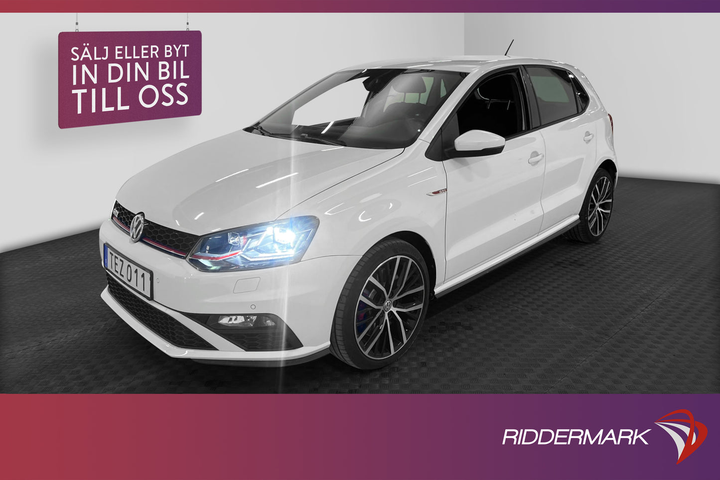 Volkswagen Polo GTI 192hk Pluspaket P-sensorer Nyservad