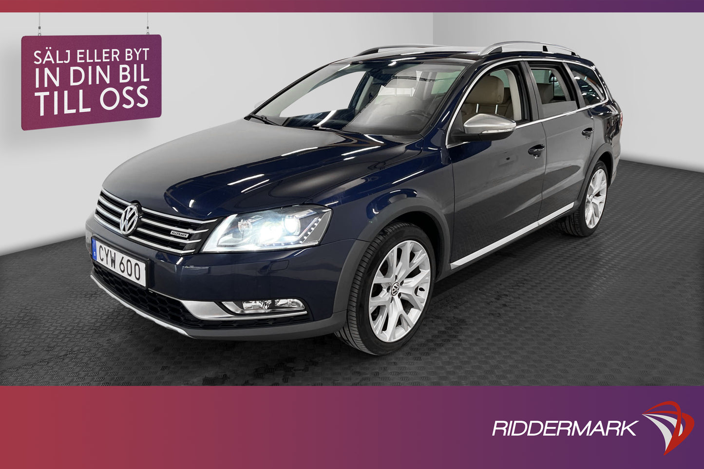 Volkswagen Passat Alltrack 4M 177hk  Premium Värm Drag B-Kam