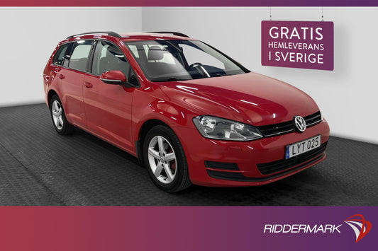 Volkswagen Golf Sportscombi 1.6 TDI 110hk Comfort B-kam Drag