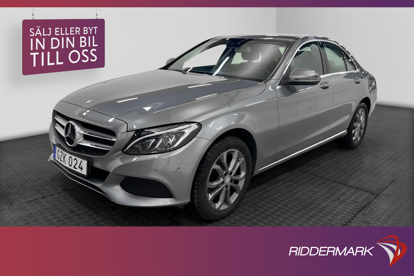 Mercedes-Benz C 220 d 4MATIC Burmester Dragkrok D-värm 170hk