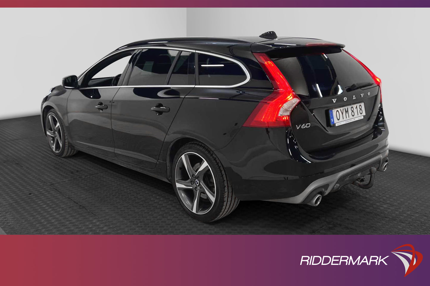 Volvo V60 D4 AWD 190hk R-Design Skinn Navi T-lucka VOC Drag