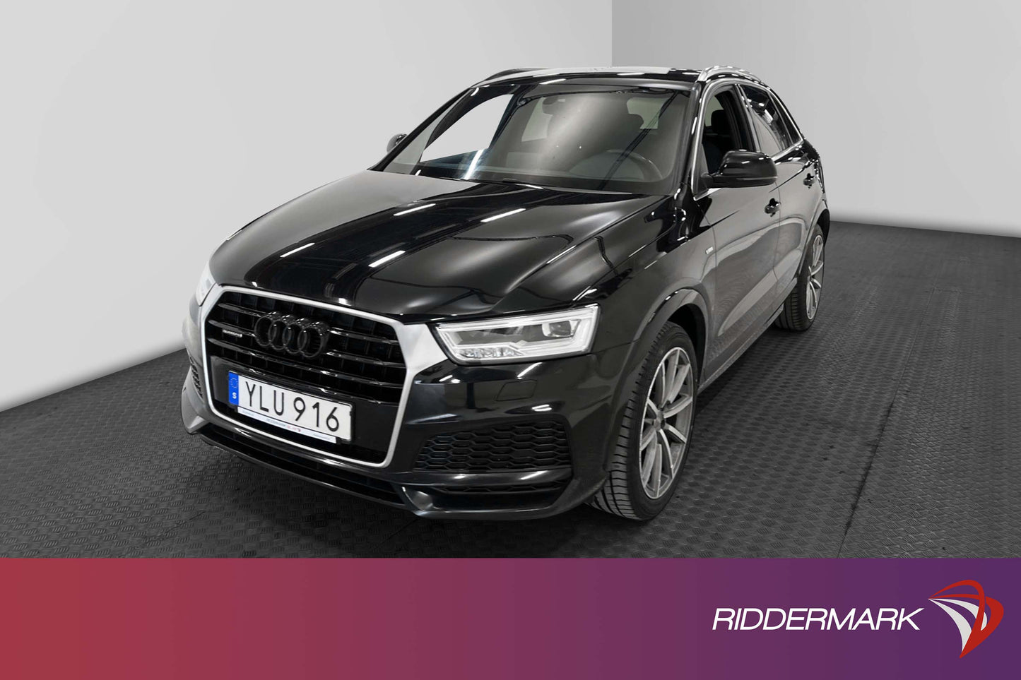 Audi Q3 2.0 TDI Quattro 184hk S Line B-Kam Bose Skinn