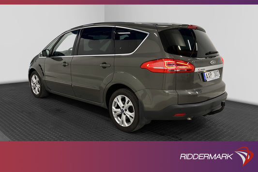 Ford S-Max 2.0 TDCi  7-Sits D-värme Pano Keyless Skinn Drag