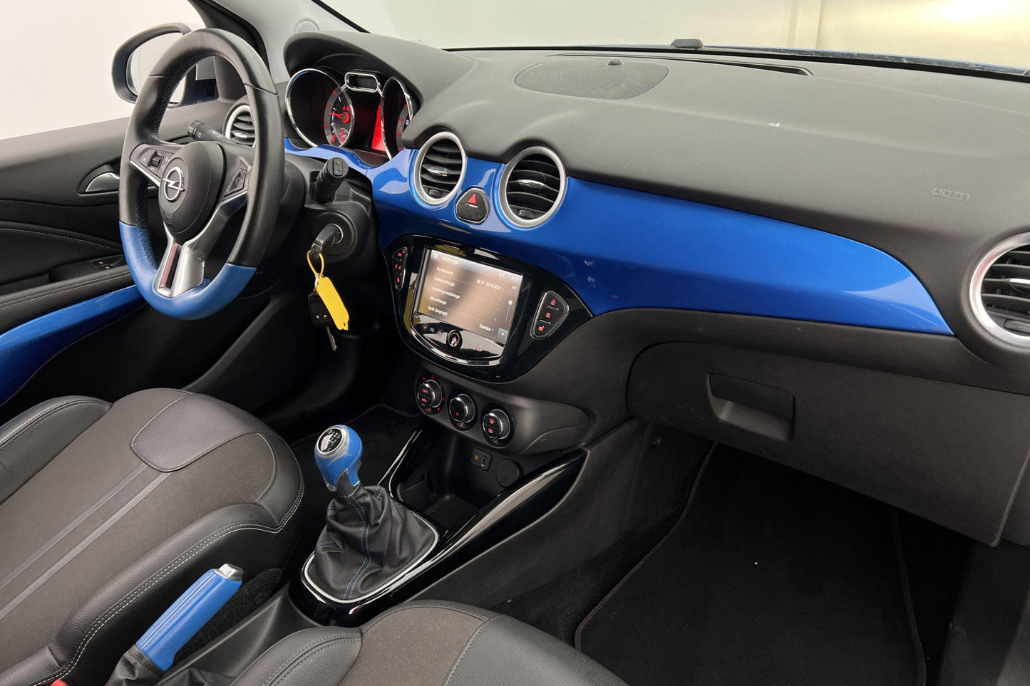 Opel Adam S 1.4 Turbo 150hk Let it Blue Infinity Halvläder