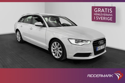 Audi A6 Avant 2.0 TDI 177hk Proline Sensorer Dragkrok