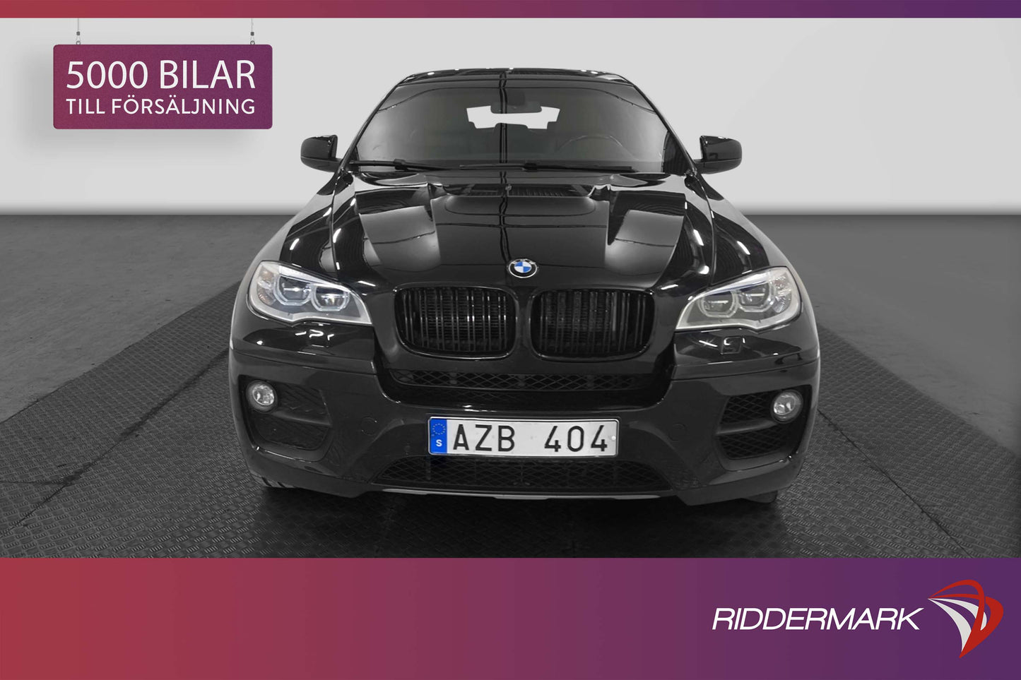 BMW X6 xDrive40d 306hk M-Sport Drag Skinn Navi PDC Elstolar