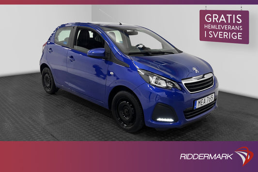 Peugeot 108 5-dörrar 1.0 VTi Active 72hk