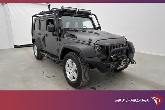 Jeep Wrangler Unlimited 4WD Sahara Vinsch Snorkel Solceller