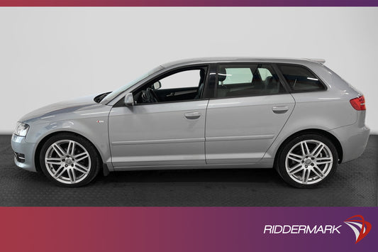 Audi A3 2.0 TDI S Tronic 140hk S-Line Värmare Bose Välservad