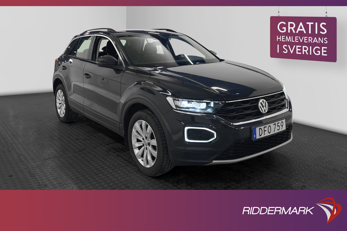 Volkswagen T-Roc 1.0 TSI (115hk) Plus Värmare B-Kamera Xenon