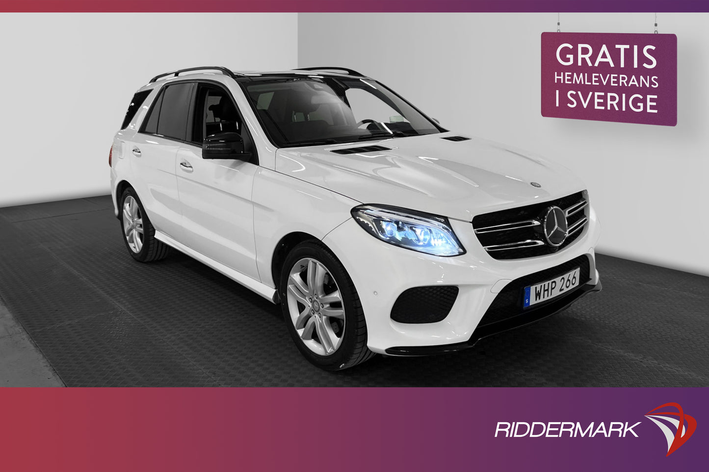 Mercedes-Benz GLE 350d 4M AMG D-värm Pano HUD 360° H/K