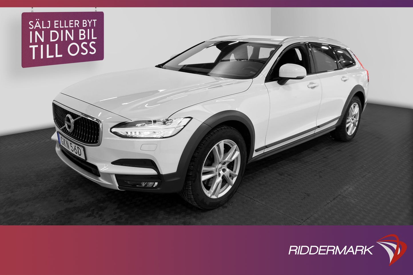 Volvo V90 Cross Country D4 AWD Momentum D-värm VOC 0.65l/mil