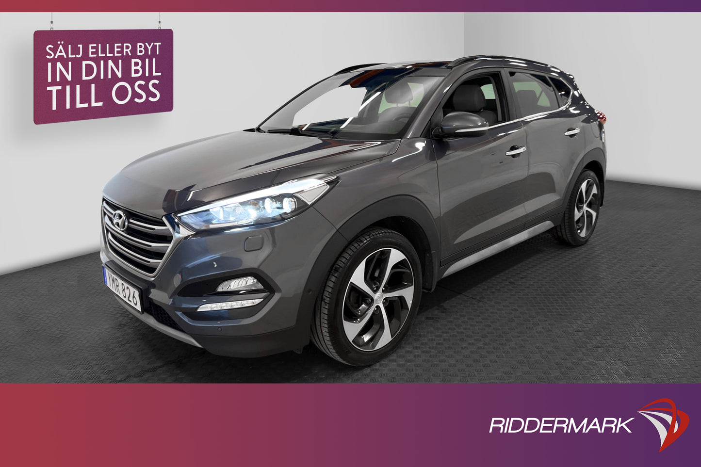 Hyundai Tucson 1.6 T-GDI 4WD Kamera M-Värm Pano Navi