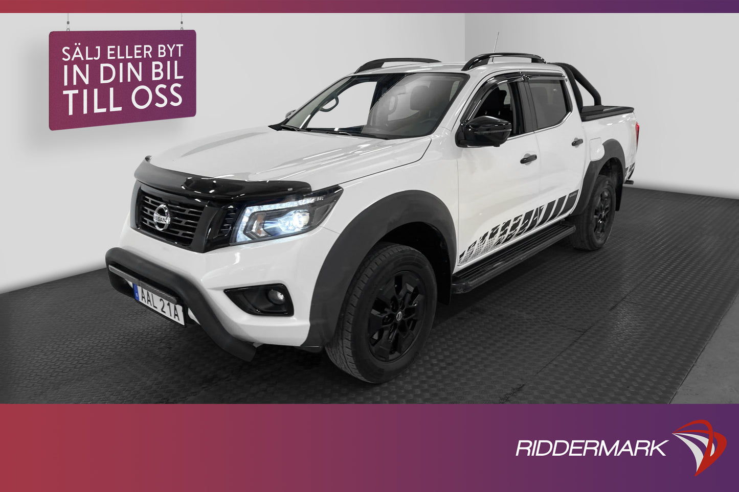 Nissan Navara N-Guard 2.3 dCi 4WD D-Värm Taklucka Drag Moms