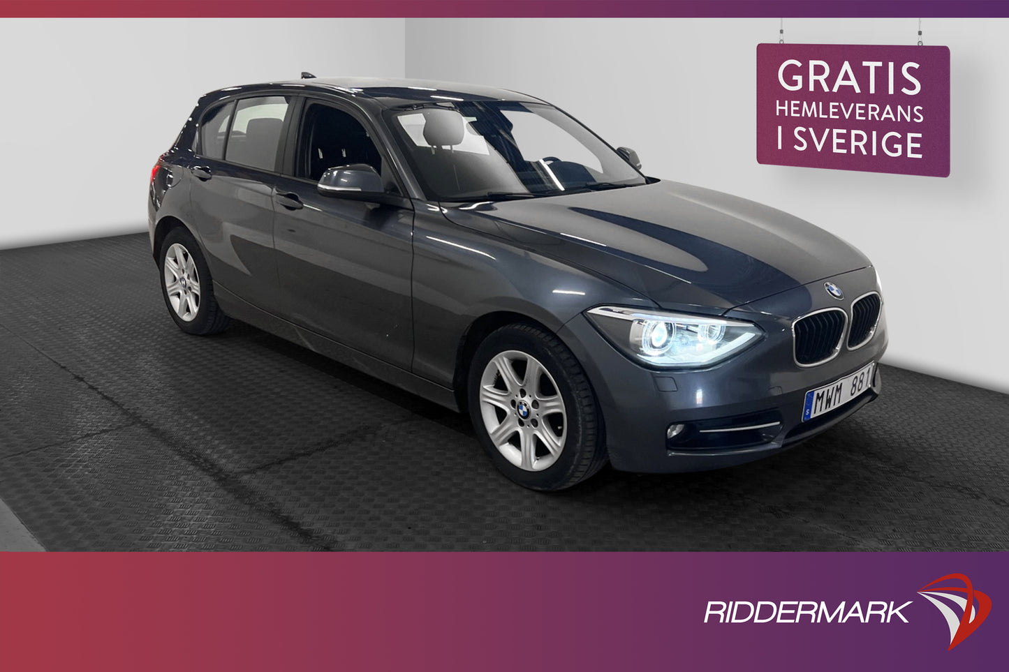 BMW 120 d 184hk xDrive Sport Line Dragkrok Välservad