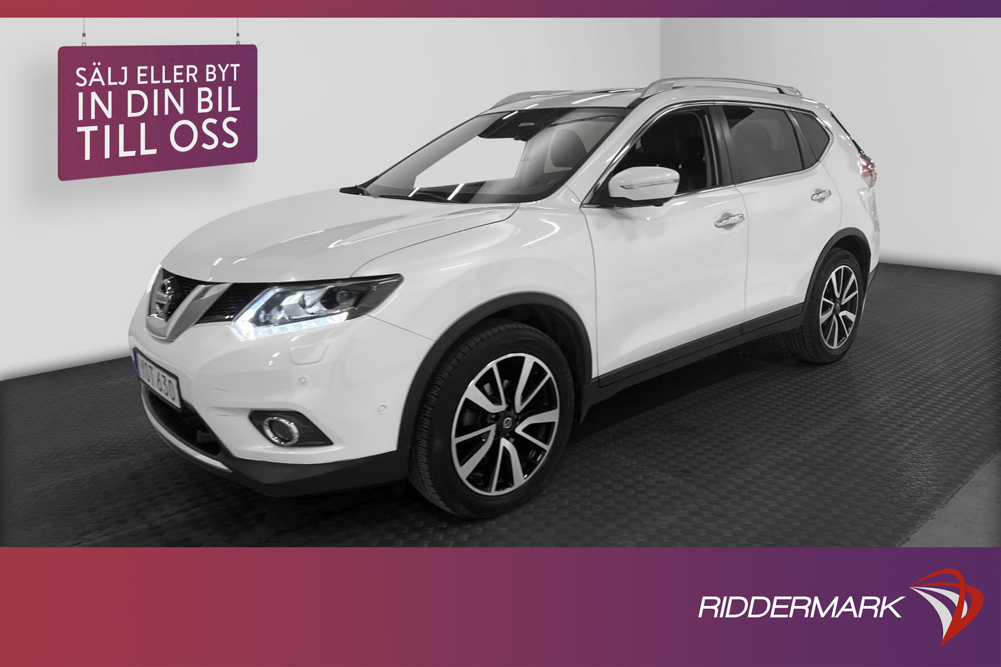 Nissan X-Trail 1.6 dCi 130hk Tekna 360° Pano Keyless Drag