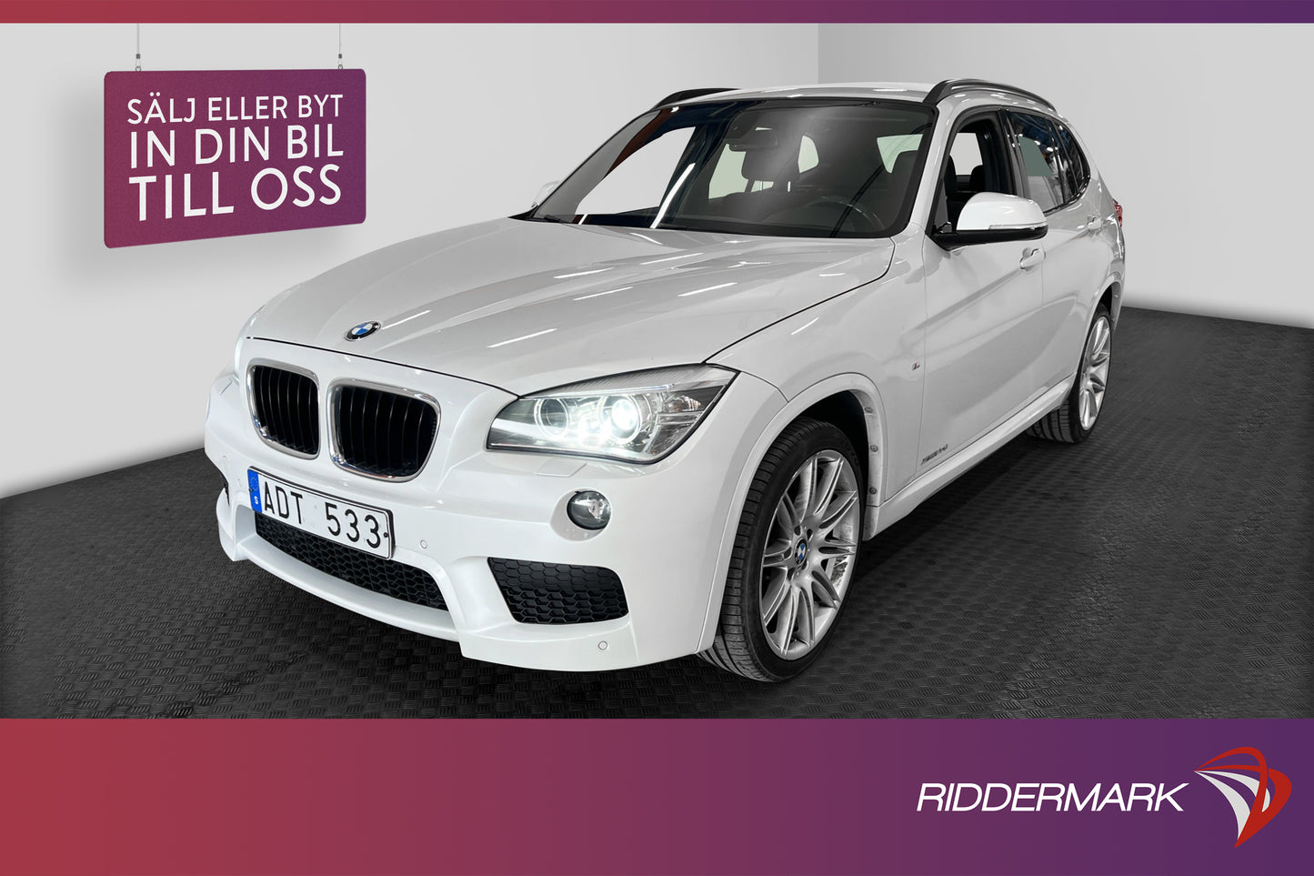 BMW X1 xDrive 20d 184hk M-Sport Navi HiFi Sensorer Välservad