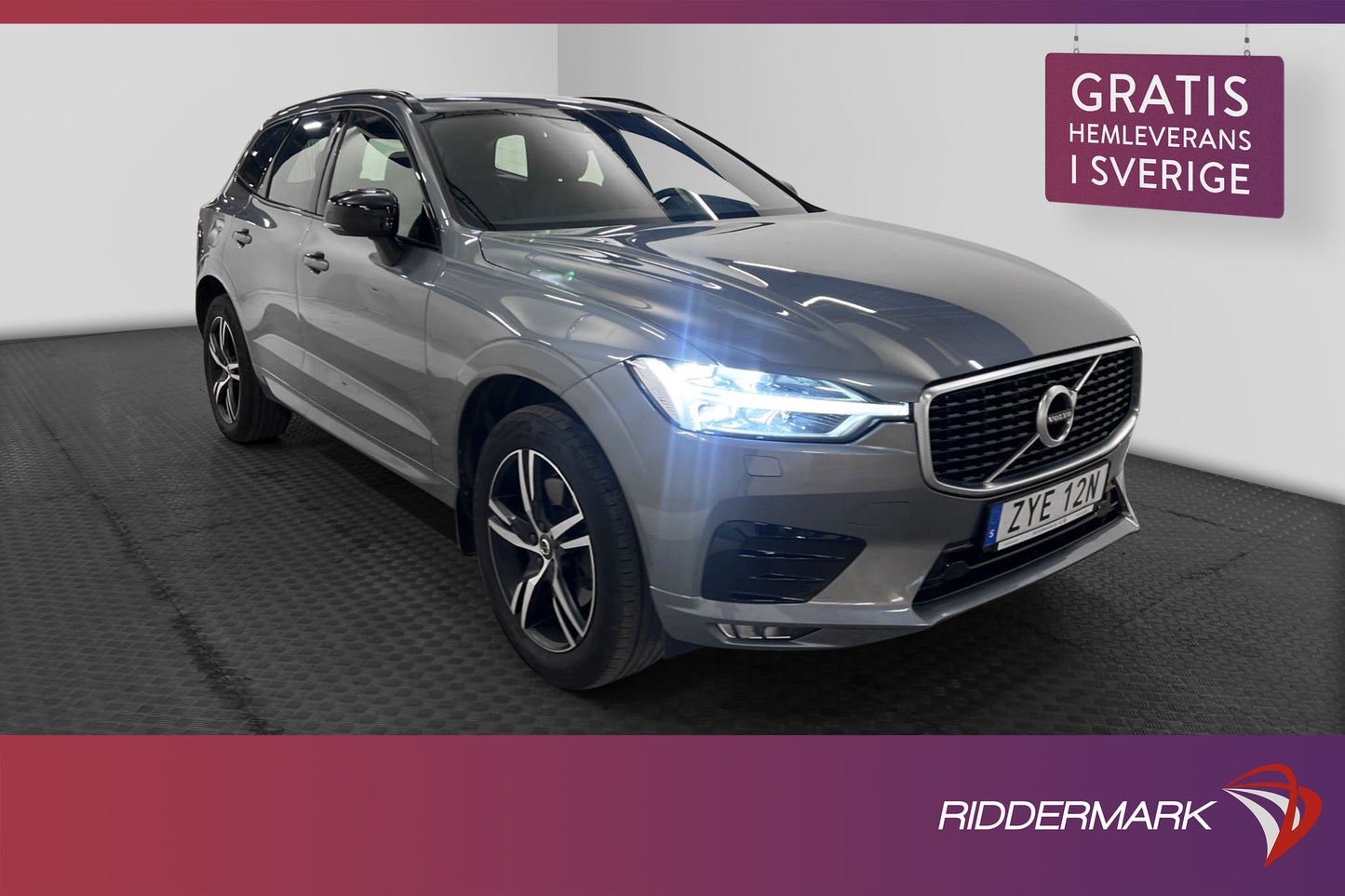 Volvo XC60 B4 197hk AWD R-Design D-Värm VOC B-Kamera Navi