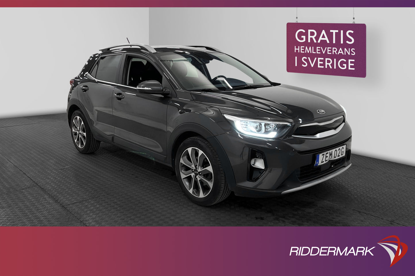 Kia Stonic 1.0 T-GDI 120hk Advanced Kamera En-bruk Välservad