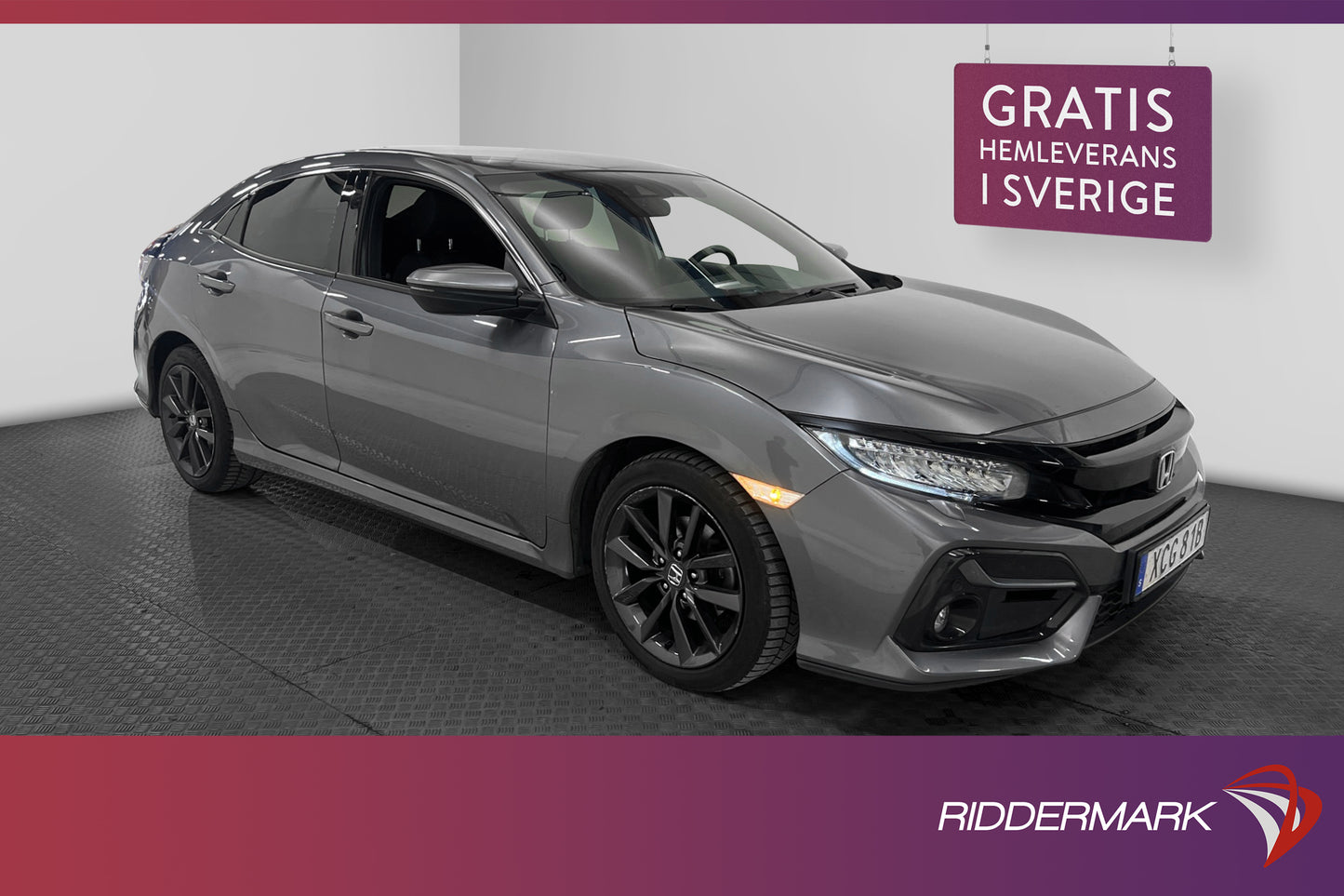 Honda Civic 1.0 CVT 126hk Elegance Navi B-kamera Adaptiv